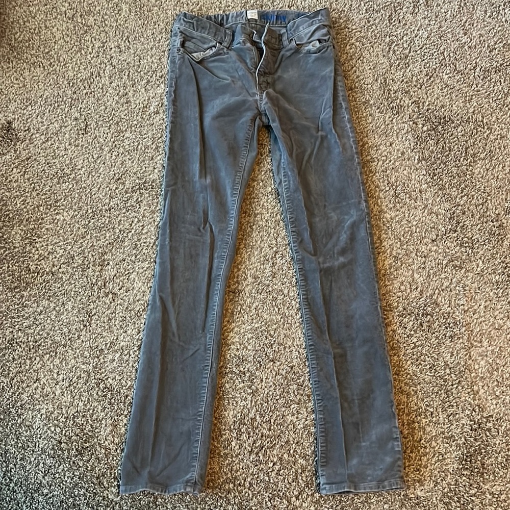 J.Crew Boys Gray Corduroy pants